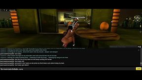 3D IMVU Game Porn – Cici Head Beach Anime Adventure