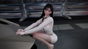 3D Cute Skinny Asian Wife Cheating with BBC
