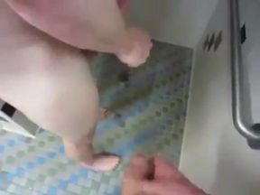 Big-Cock Daddies Cruising in Public Showers