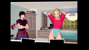 Knight of Love Cap 12 - My Blonde Stepsister Gives Me a Handjob and Sits on My Face