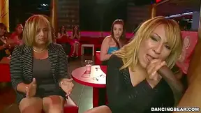 Horny Party Grils Lining Up For Dick At