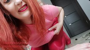 Masturbation in Leggings,squirting Through Tights,pissing
