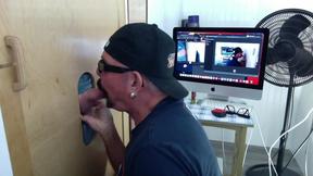 ”Rainy Day Gloryhole Blowjob”