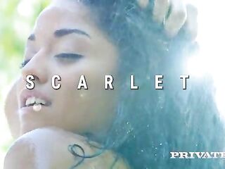 Scarlett and Anya Krey, Sexually excited Hotties Have a fun Interracial Trio