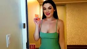 Young h. female Marley Brinx picked up by lecturer and taken to motel to fuck