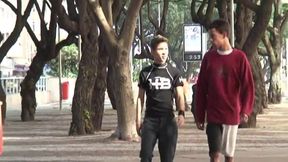 monster cock - pedro loma rolling up riu melo s ass
