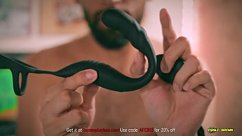 FREE FULL VIDEO Solo Anal Testing HoneyPlayBox CASPION Prostate And Perineum Vibrator And Cock Ring