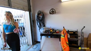 Roadside - Blonde Tattoo Babe Banged By Her Car Mechanic