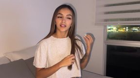 My best friend invites me to watch a movie, we get turned on and have hard sex!