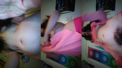 Hairy Pussy Onlyfans Fetish PAWG PinkMoonLust gets Dressed in a Cute Hot Pink Candy Striped Dress Up