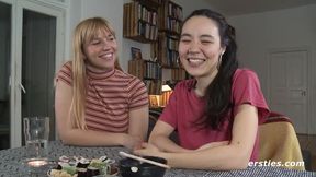 &#x201C;Sexy Selina initiates nasty Swedish-Canadian threesomes