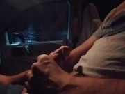Stroking My Cock In The Pilot Parking Lot And Was Almost Caught By The Manager