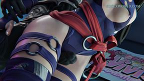 The Misunderstanding: Psylocke X Venom (3D Anime Porn)