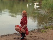 hot walk in the park! the full version is in my Fansly