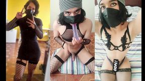 twink trapyale plays by sucking a hard cock and then sticking it in his hot tight ass