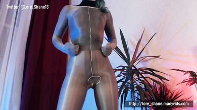 Black & Tan Nylon Encasement Layering. Dance. Feet. Dirty talk