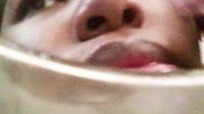 Teenie in Giantess Glass POV 1080 smaller