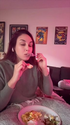 Cooking and Eating on Camera