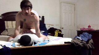 Corded up Face and Rump Penetrate