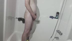 INSANELY INTENSE Bladder Bloat with HUGE cumshot! | 4K