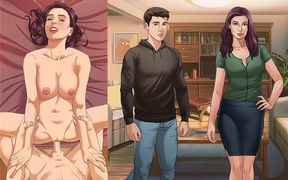 My Bigcock Friend Impregnated My Busty Stepsis