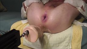 Humungous Assfuck Faux-cock Penetrate Machine No nine
