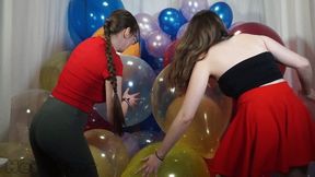 Saskia & Mia - Zu viele Ballons!