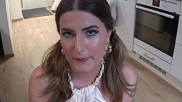 Hot sex with stepsister after her birthday party