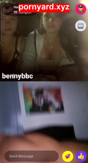Clumsy girl gets creampied by a group of guys