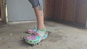 Crocs crush toy
