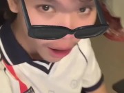 jerk off after shower / thai boy