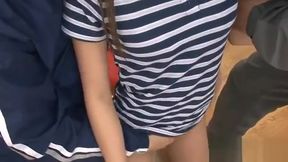 Japificación: Two Dong Trainees Soak Teen Cooch