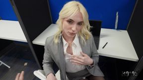 Sneak into an office with a beauty for steamy desire