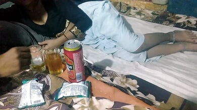 Intimate encounters between dark-skinned and light-skinned lovers in a private bedroom