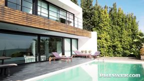 Cuckold husband watches as his beautiful busty wife Alyssia Kent drills hard