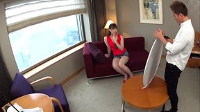 【極秘】高身長で巨乳の日本人大学生のモデルオーディション 2