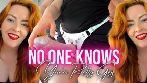 No One Knows You're Really Gay!