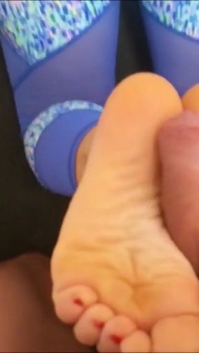 My hot wife after sports training   Clip 2