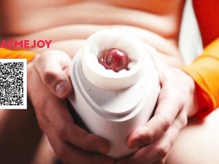 This rotating toy makes me cum hard! Acmejoy - Yan Pink