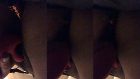 rabbit rose devant et mon nouveau cadeau derriere filme en levrette et ...