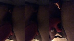 rabbit rose devant et mon nouveau cadeau derriere filme en levrette et ...