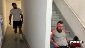 Boomer Banks Fucks Sexy Stud Muscle Bareback Monster Cock Fucking Interracial