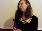Shy Beginner Plays With Dildo