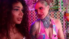 Titi Ramone And Eva Maxim - Tran Superstar Fucks