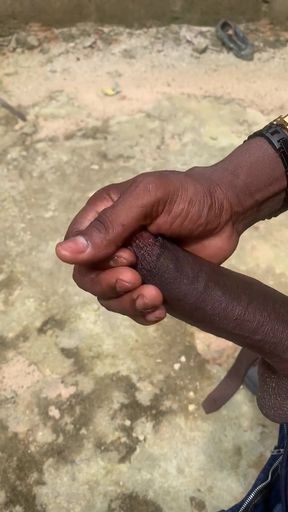 Alone in an uncompletable building wanking myself up till i cum   Clip 1