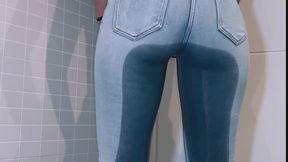I wet my jeans standing up!