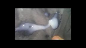 big dick guy masturbates in the morning