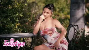 Hailey Rose Hot Nymph Slips Into A Sexy Bikini And Heads To The Pool &mdash;  Where She Flaunts Her Big Tits - TWISTYS