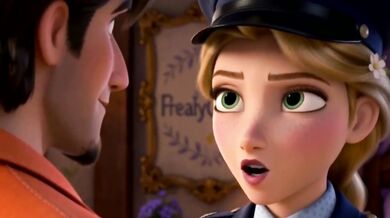 Young Rapunzel First Time Oral Sex 4K Animation