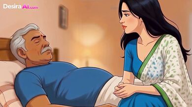 Husband Gone, MILF Seduced by Strong Father-in-Law Cock(AI Generated)